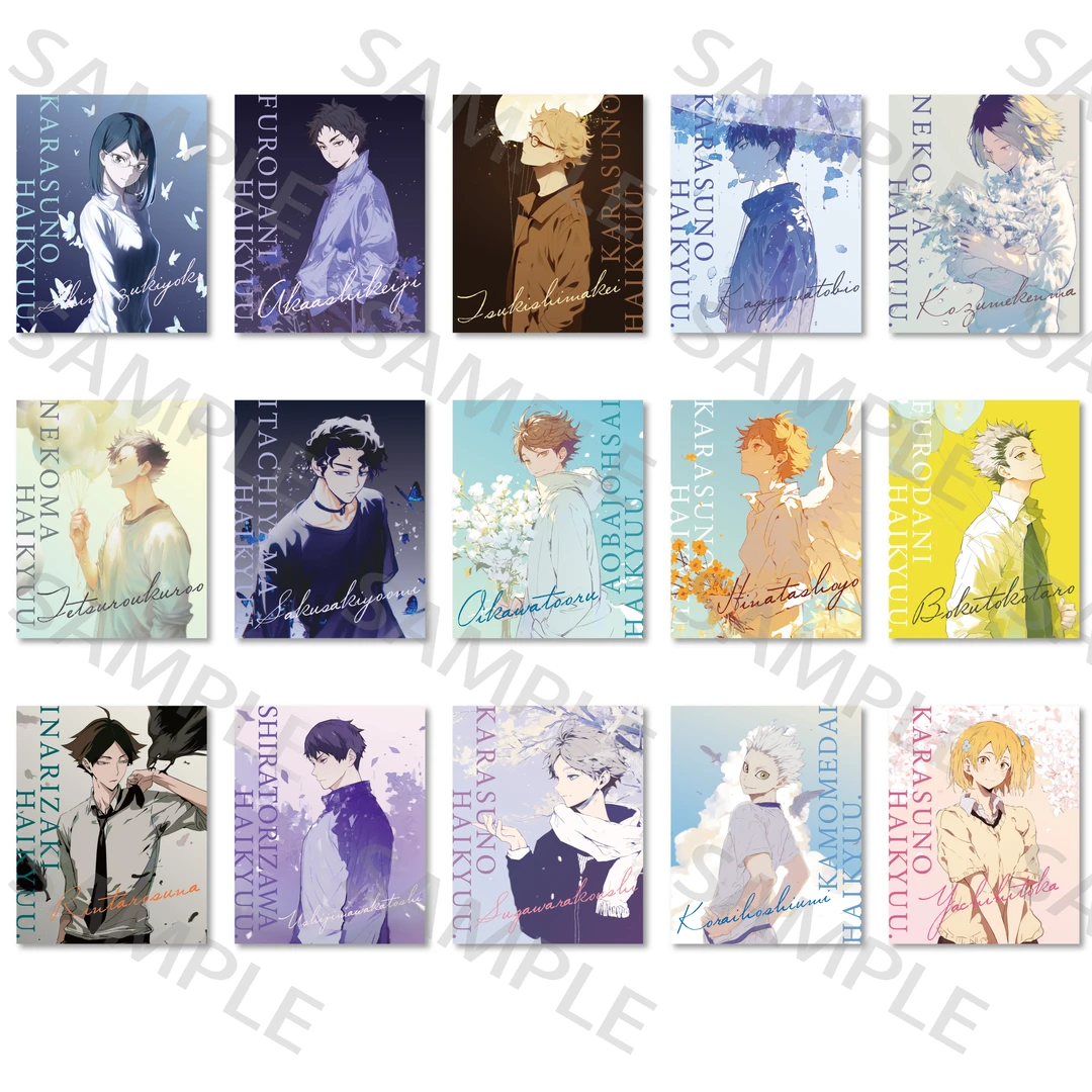 排球少年原创海报冰箱贴