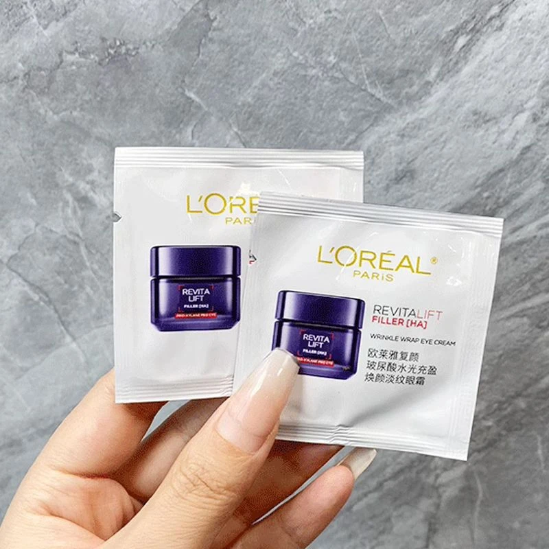 【20眼霜】欧莱雅眼霜玻色因20眼霜玻尿酸焕颜淡纹眼霜1.5ml保湿