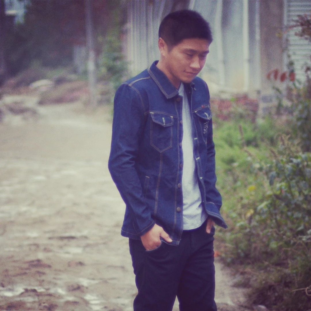 休闲男外套牛仔褂上衣男士男装夹克牛仔户外复古春季新品大码修身