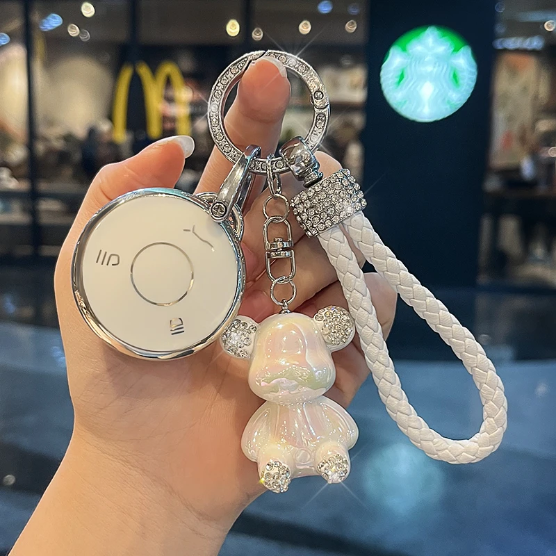 哪吒X钥匙套哪吒U-II/AYA全包圆形合众U2新款U II汽车壳包扣男女