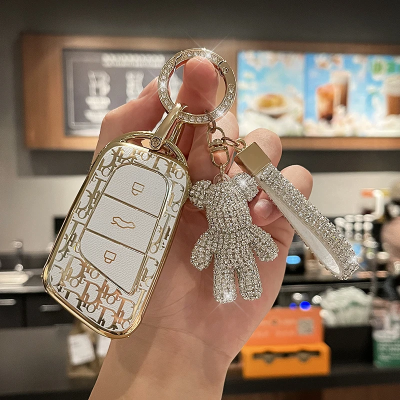 奇瑞qq冰淇淋钥匙套小蚂蚁eq1瑞虎3大蚂蚁3x艾瑞泽ex车包壳扣男女