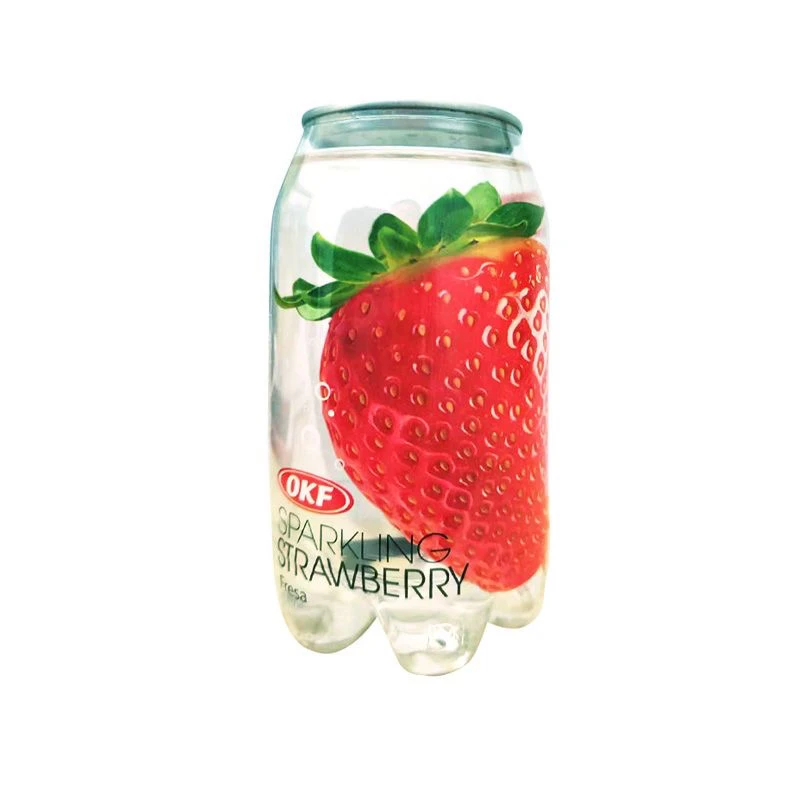 【韩国】okf牌草莓味气泡水 350ml