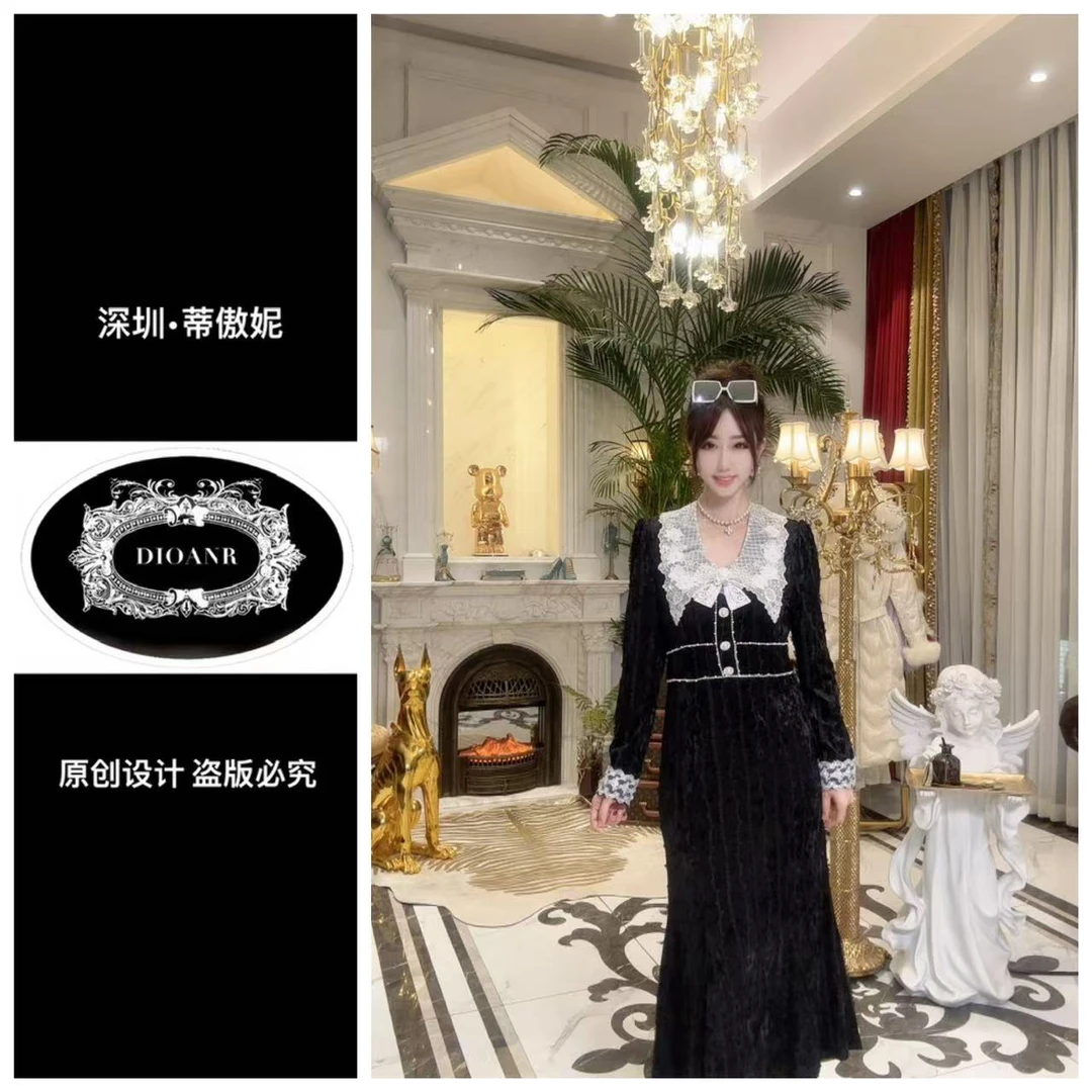 『蒂傲妮DIOANR』A  99021   DANWW  尊享系列私人定制法式连衣裙