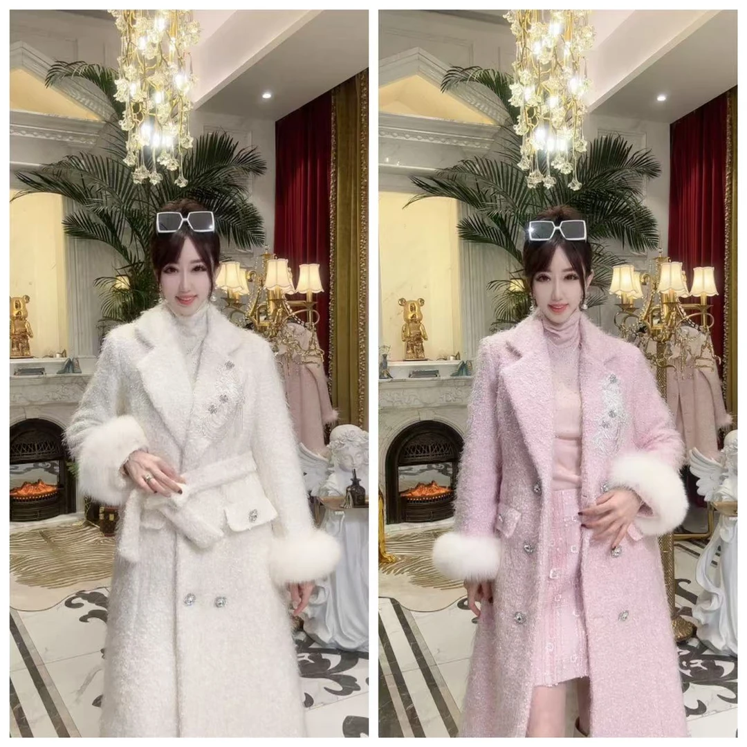 『蒂傲妮DIOANR』A 2613  DZY 尊享系列绒羽大衣