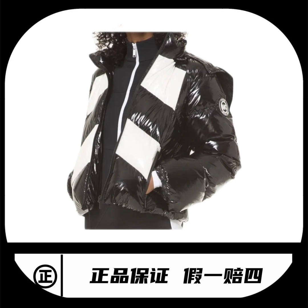 全新未使用 MICHAELKORS/迈克高仕 女士短款羽绒服MK/6168