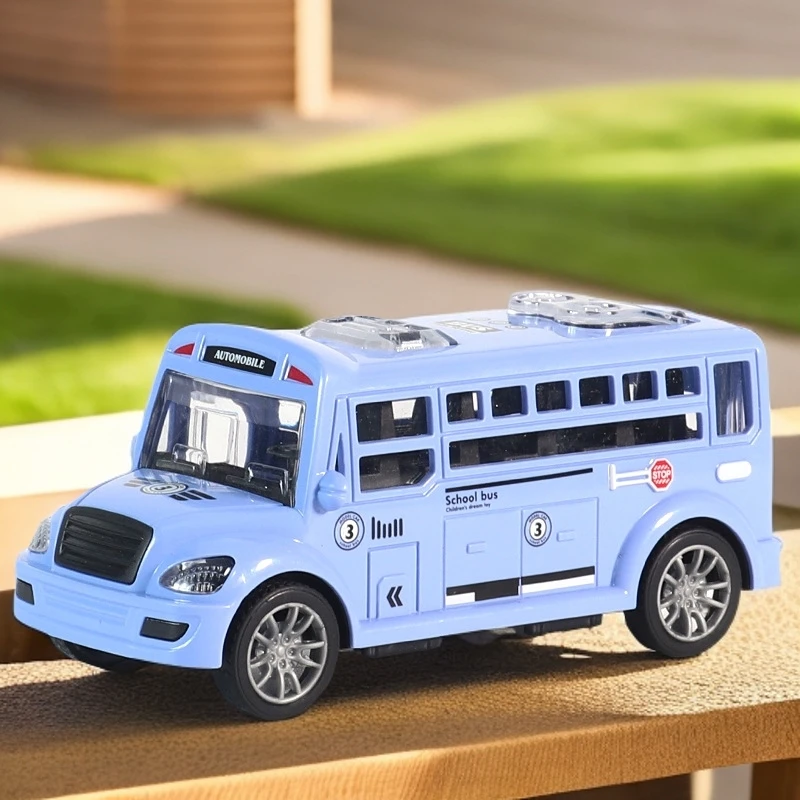 惯性逼真玩具车模型仿真工程车趣味警车模型小汽车越野车模型