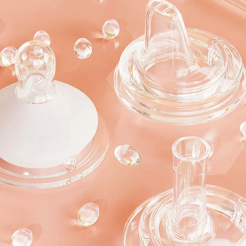 5.0通配型宽口径奶瓶专用奶嘴6个月一岁2岁以上大宝宝奶嘴防呛