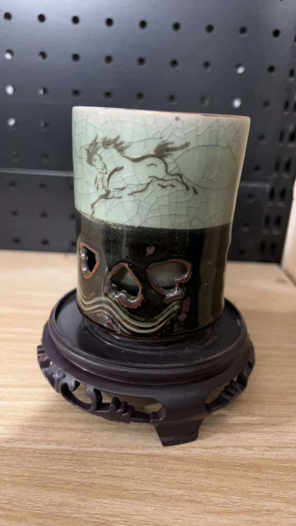 双层镂空设计的相马主人杯