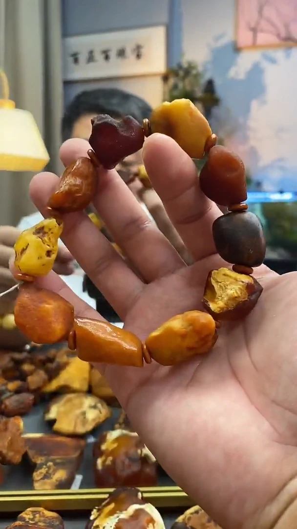 【闪购商品】蜜蜡手串未镶嵌手串
