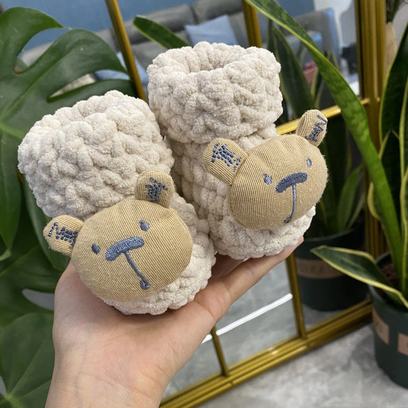 婴儿鞋毛线钩针diy材料包宝宝靴棉线怀孕妇解闷时间神器手工编织