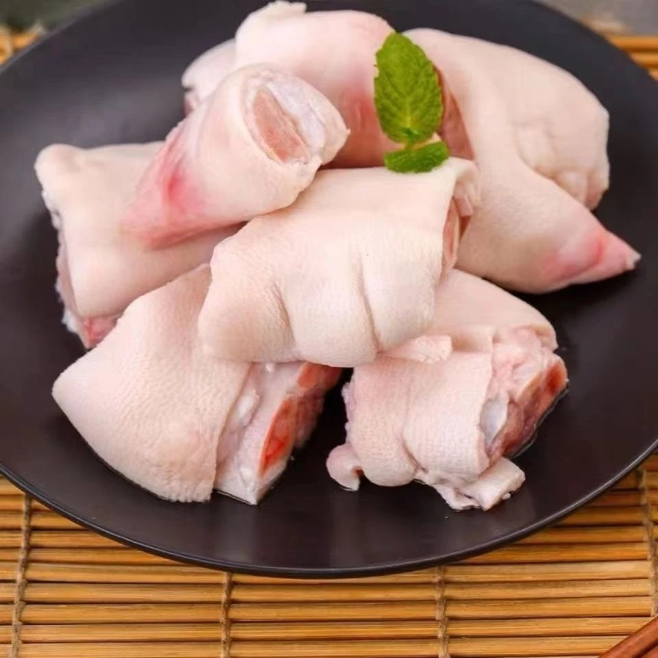 【胖姐家】新鲜鲜切农家土猪带筋猪蹄块 液氮锁鲜 猪脚圈 冷链发货