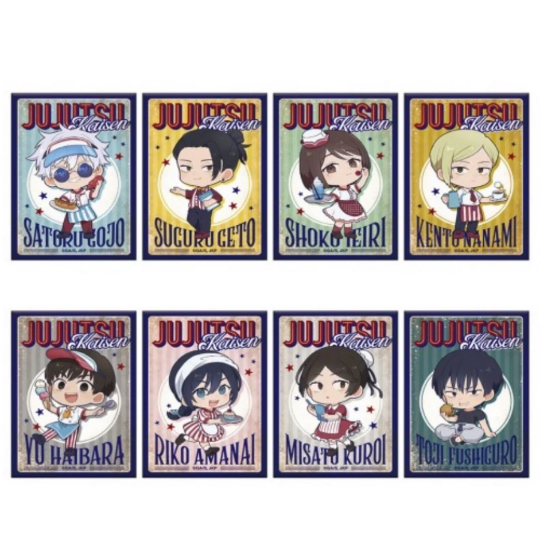 咒术回战 和风茶餐厅Q版 方吧唧徽章 日谷盲盒 (默认代拆)