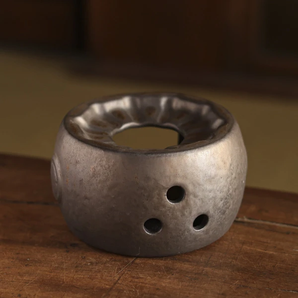 灰念-鎏金万福温茶器底部10cm