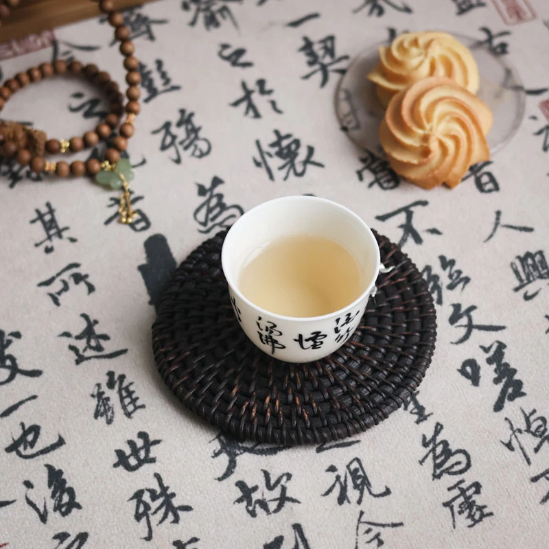 斋居 人文茶道器具茶杯客杯(馋猫0203)