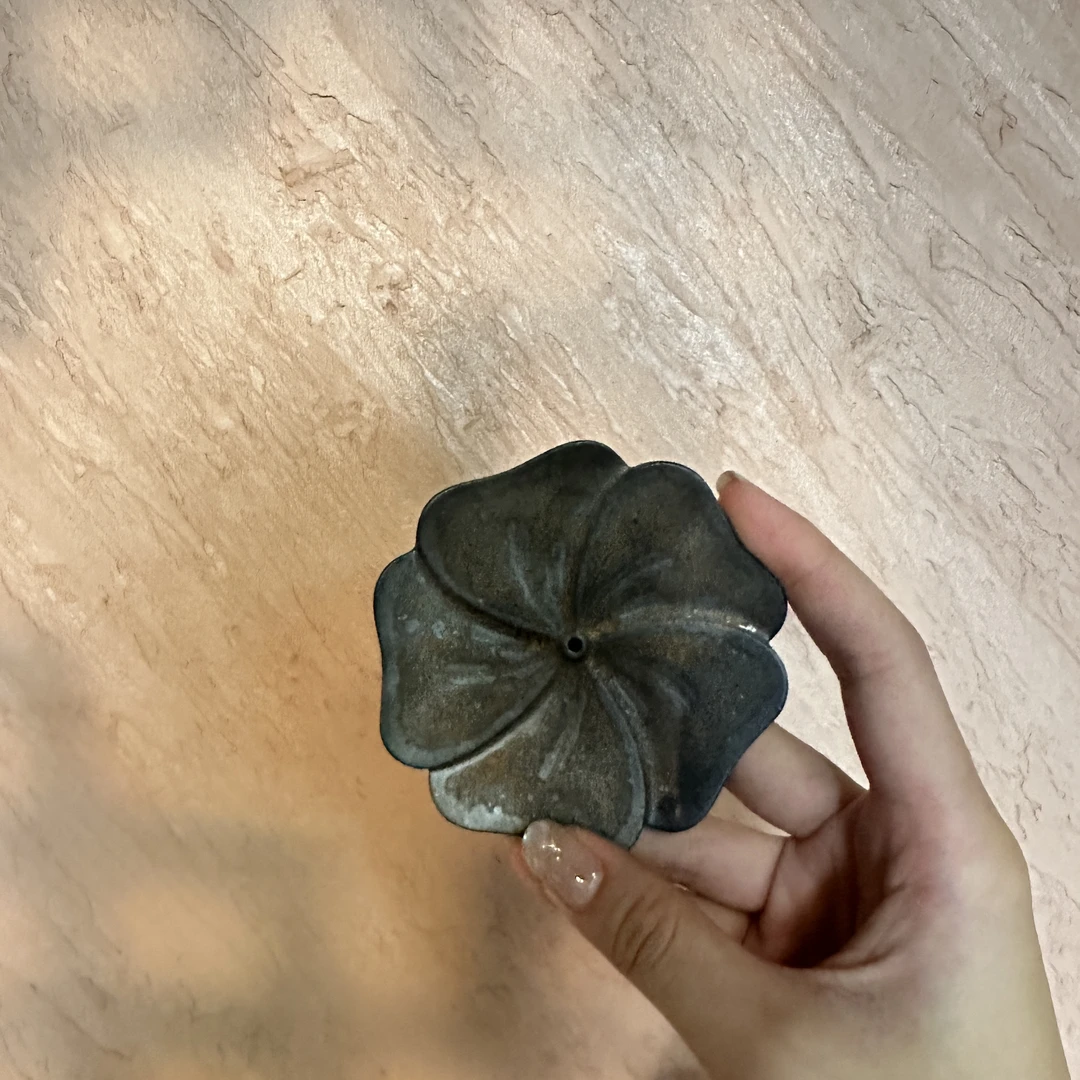 斋居 鎏金-梅香杯垫（灰念0339）