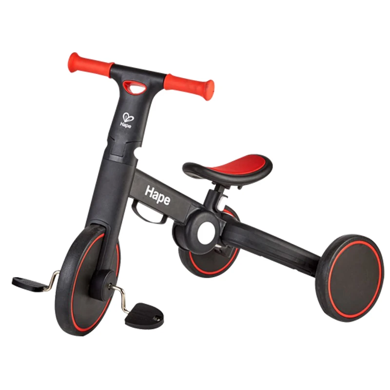 HAPE 三合一 多功能平衡车 科学育儿 骑行玩具