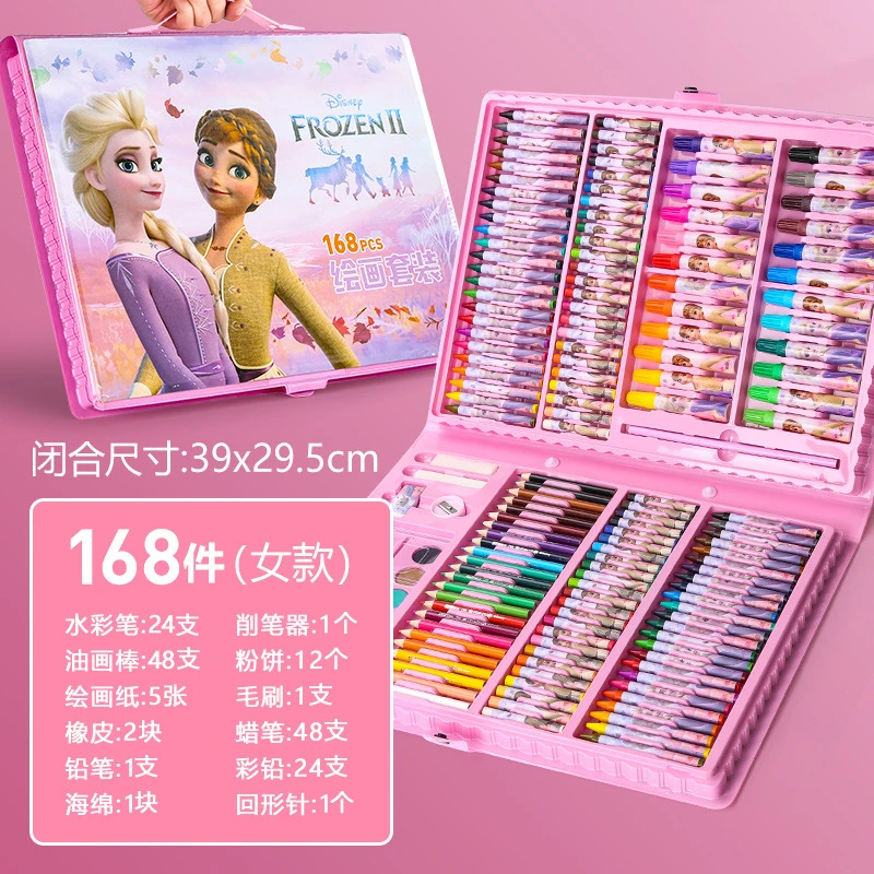 咯-联众P89407绘画套装168样 1/个  冰雪##