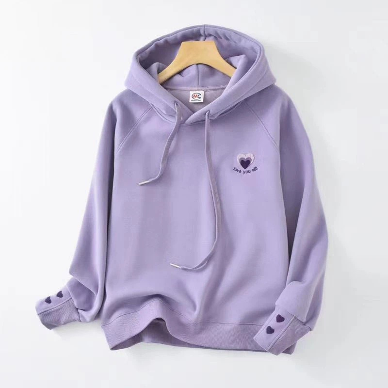 COCO DORIS 826卫衣上衣时尚休闲连帽宽松加绒韩版