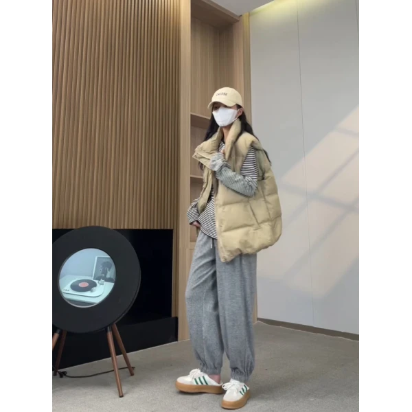 硕哥【90绒128克】20340羽绒马甲 男女同款 大板型以直播间颜色为准