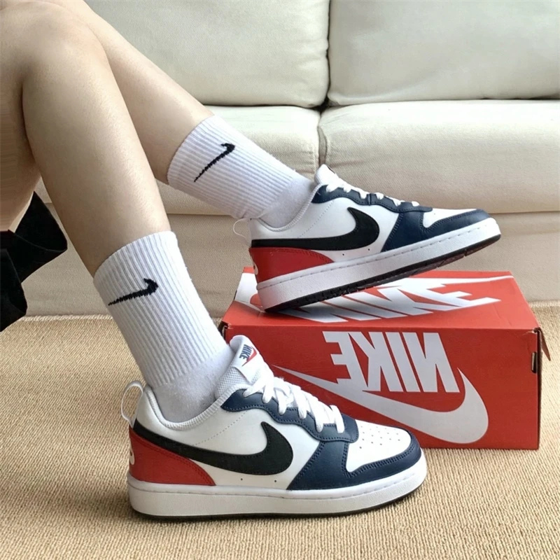 NIKE/耐克COURTBOROUGHLOW2女子轻便运动休闲板鞋低帮官方正品