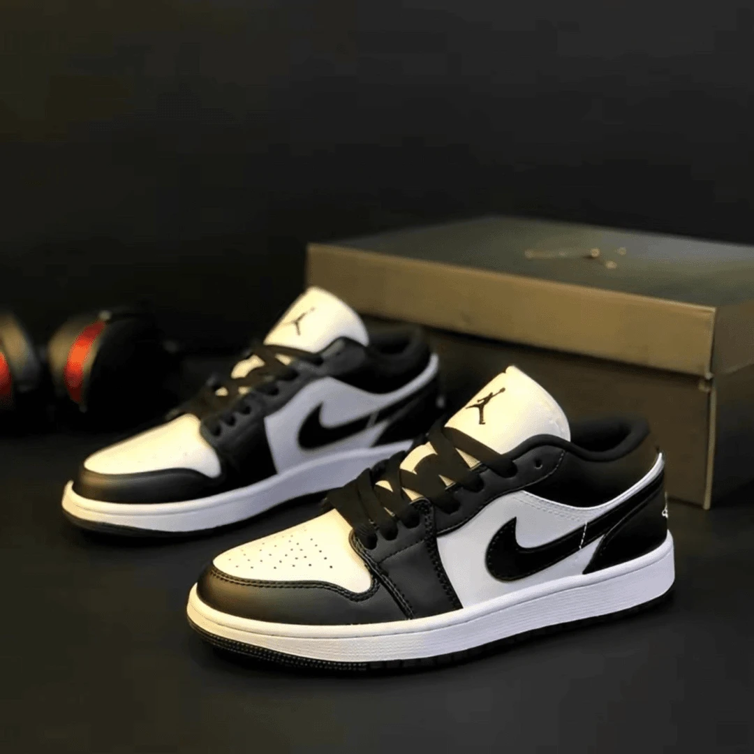 AIR JORDAN 1 LOW情侣黑白熊猫AJ1男女款舒适运动鞋板鞋官方正品