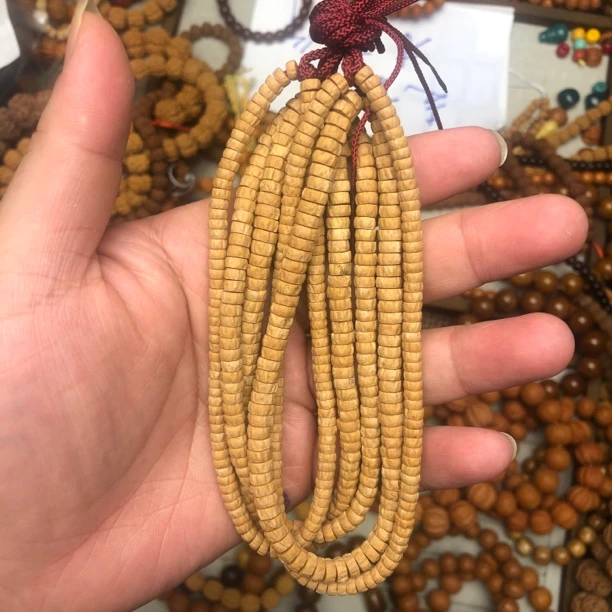 药片单圈百香籽柏香手持小单圈0.5左右百香手串佛珠手串手持单圈