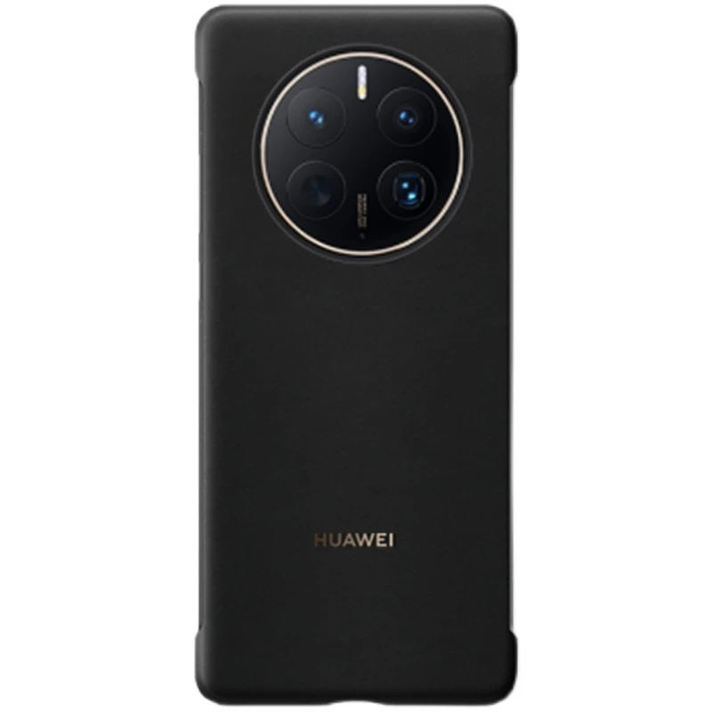 新品适用华为mate50pro手机壳皮革无边框p50pro保护套半包防摔素