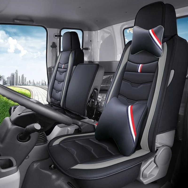 庆铃五十铃kv100m600座套翼放ec7s5铃咖庆铃100p600p双排货车坐垫