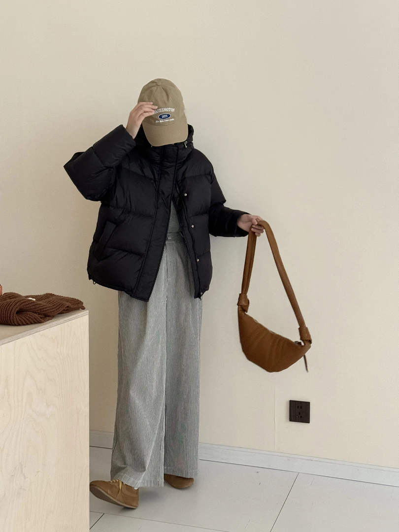 【12.15福利款】新国标95白鸭绒羽绒外套短款韩版宽松百搭休闲