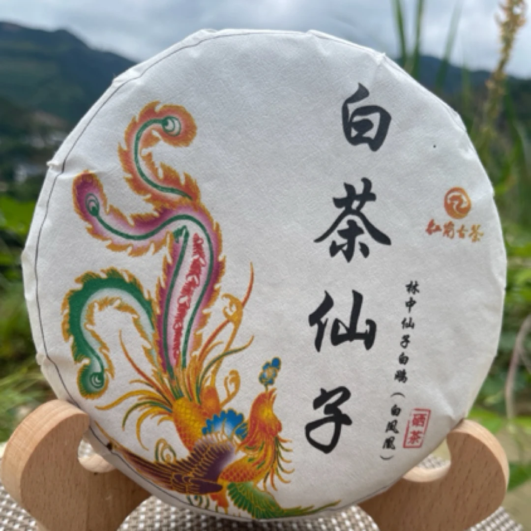 （含硒 白茶仙子200g）高山日晒古树 2024年临沧红岗山
