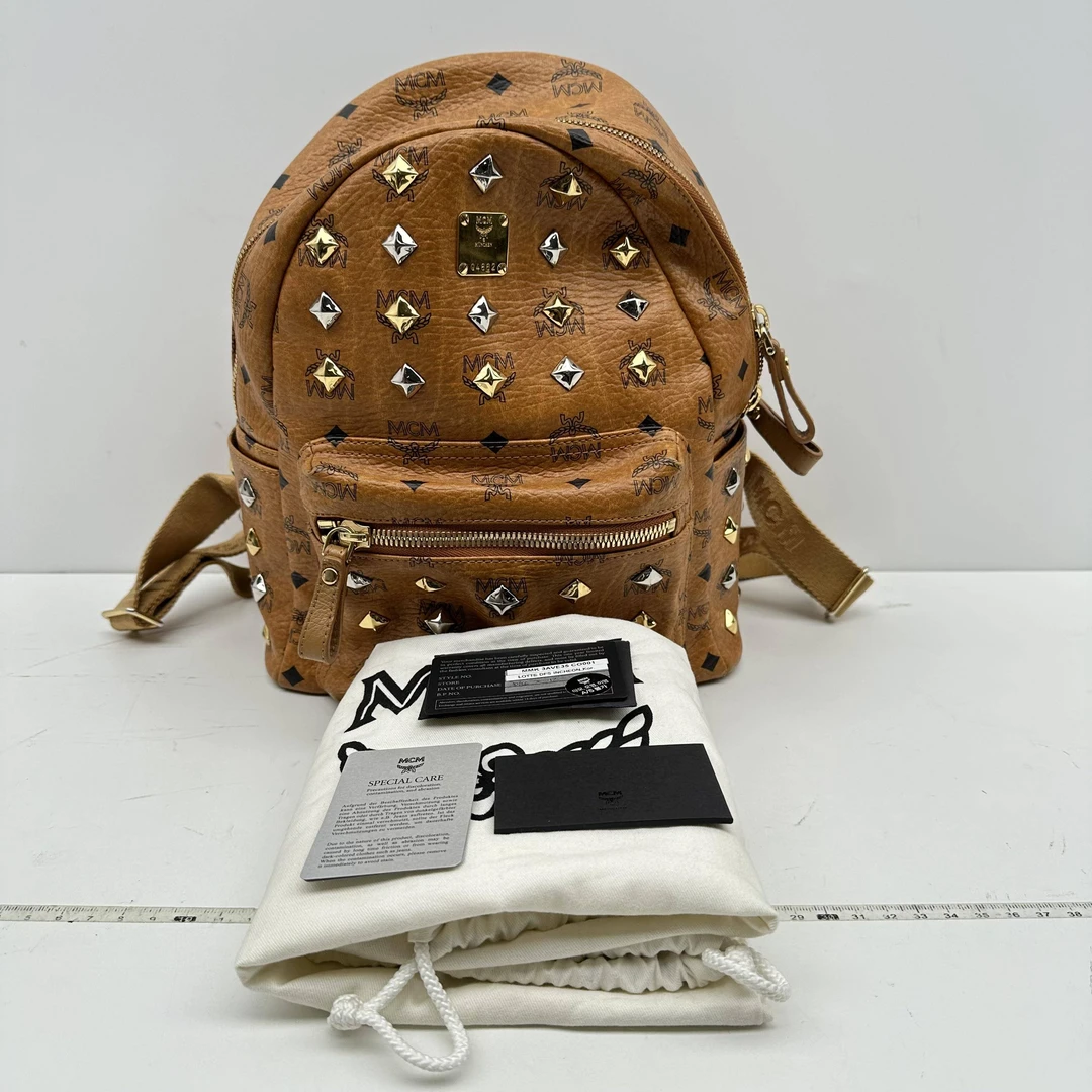 胖虎熙少/MCM/95新/公价0/箱包/双肩包/31W2407170161