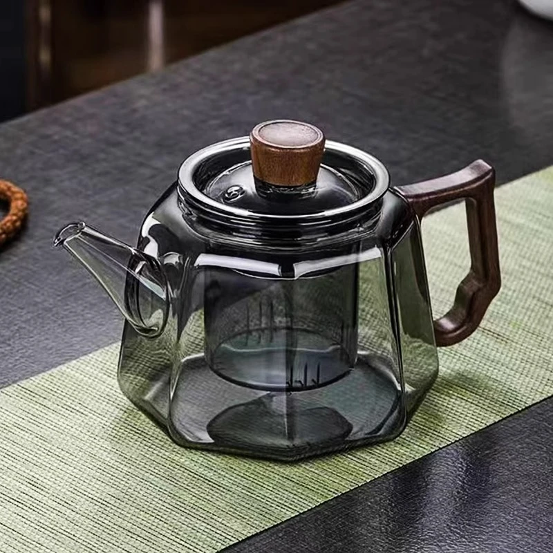 高档茶壶玻璃耐高温新款煮茶器单壶围炉烧水壶大容量电陶炉用茶具