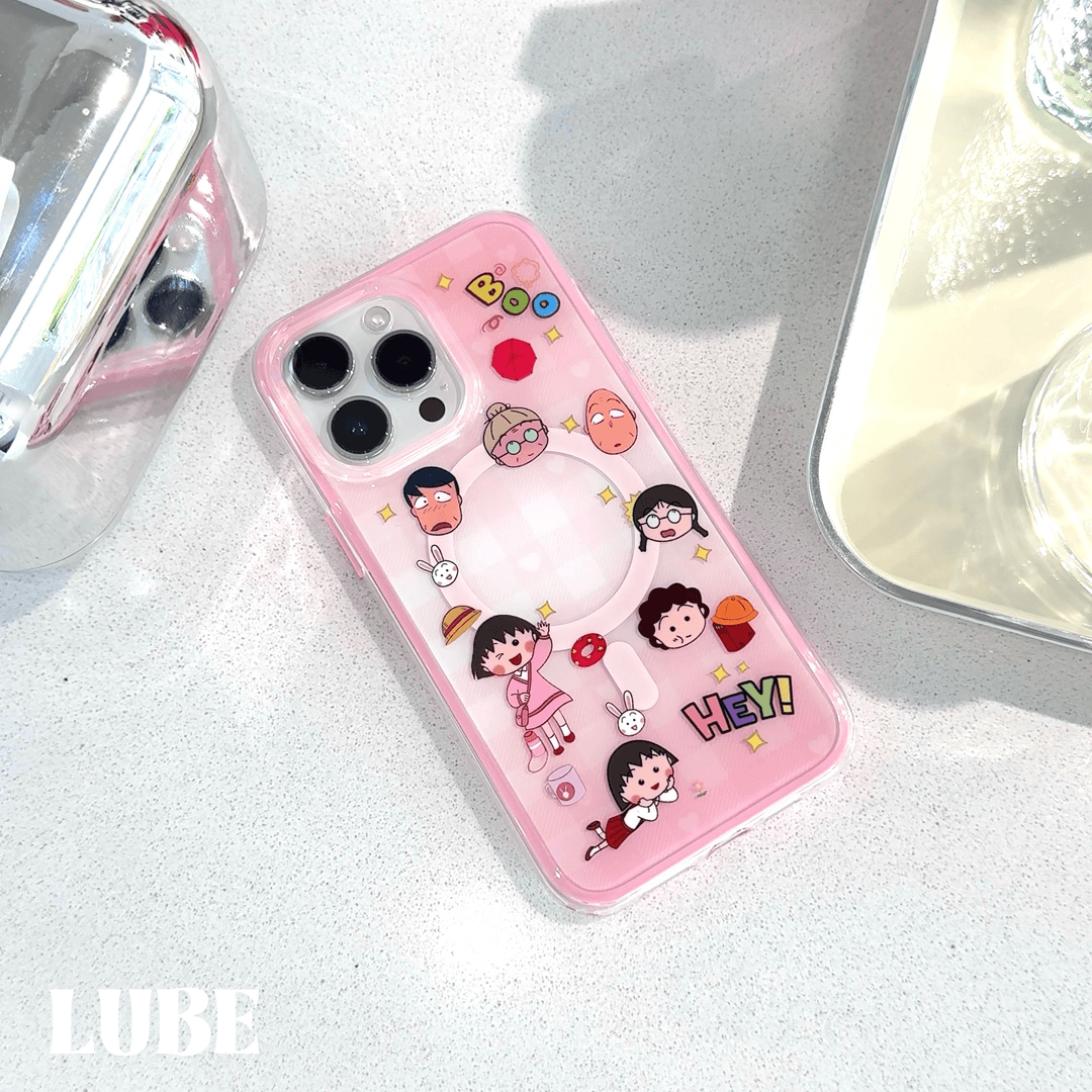 【丸子之家】歪歪高定二合一磁吸壳适用于iPhone15promax/14/13