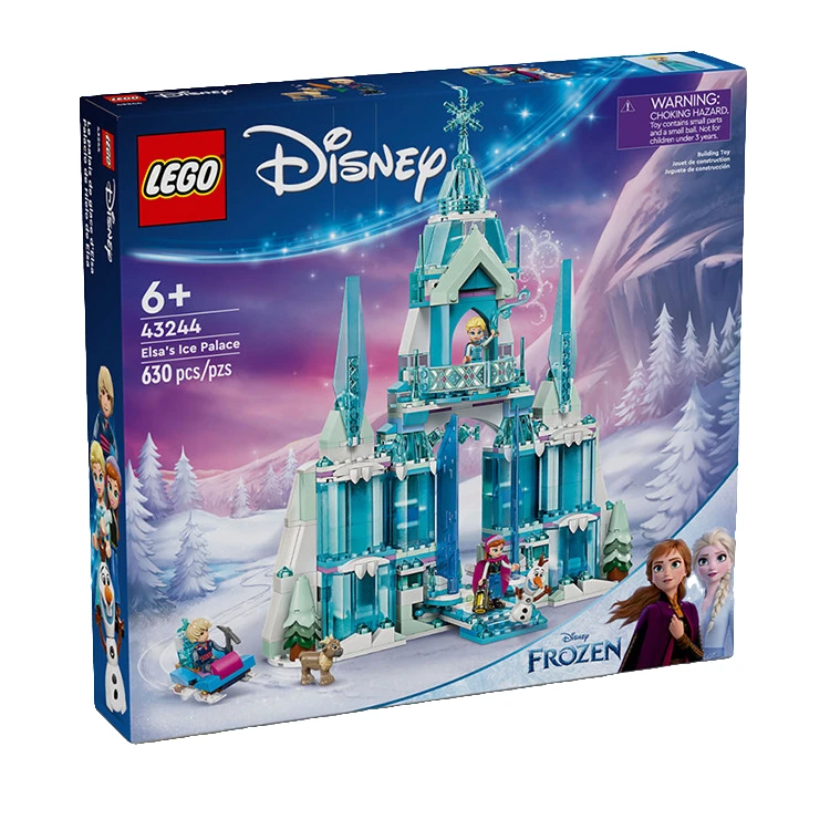 LEGO/乐高【冠希专属】迪士尼系列43244艾莎冰雪宫殿