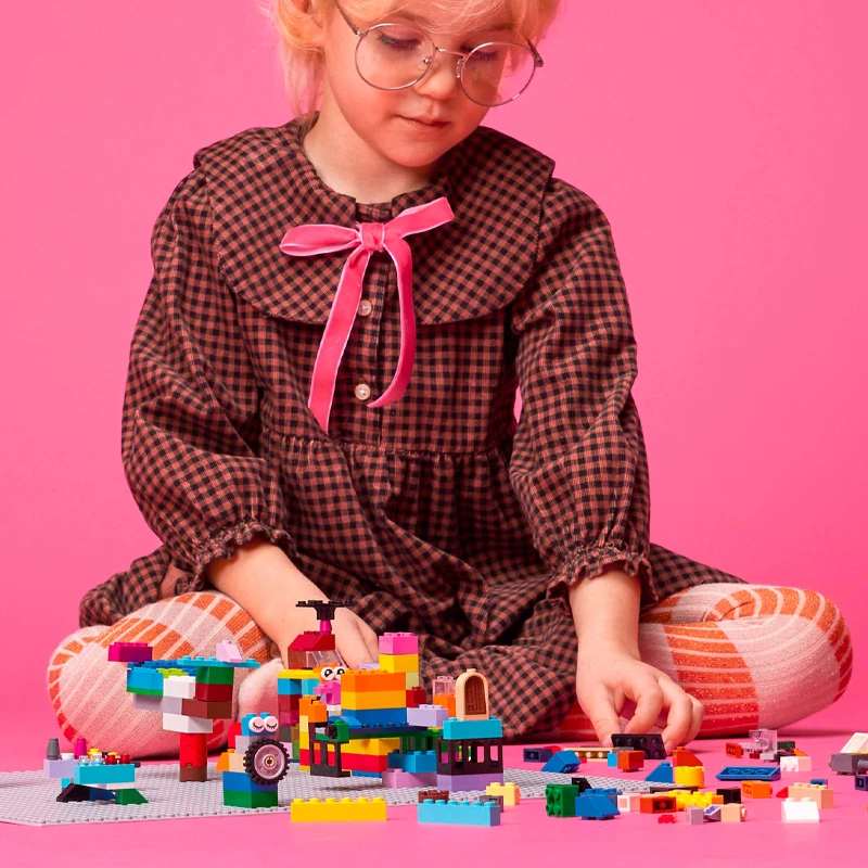 LEGO/乐高【冠希专属】（压盒）10700盒子加厚绿色底板处理拼砌板