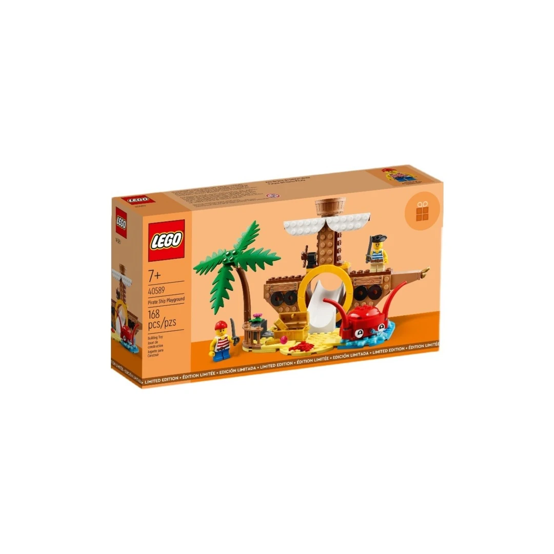 LEGO/乐高【冠希专属】(压盒) 40589海盗船游乐场节日益智积木玩具