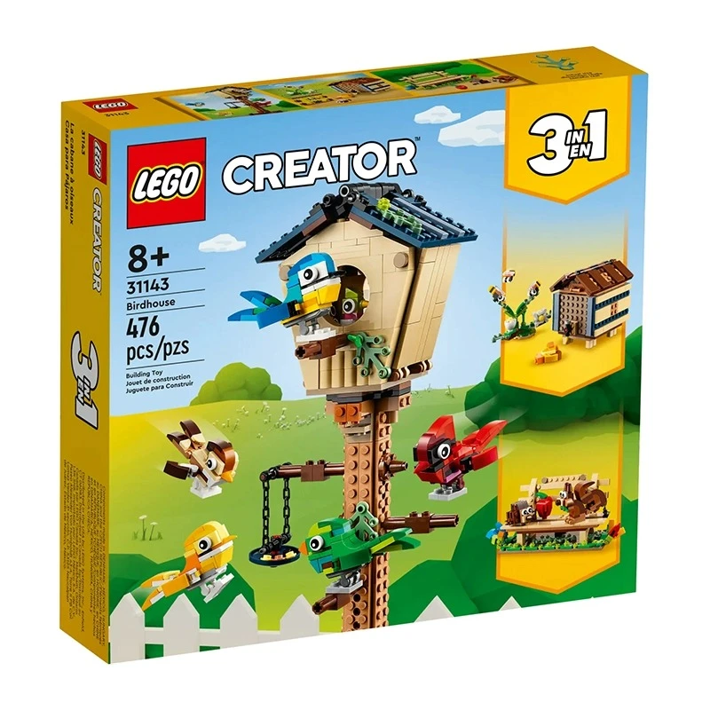 LEGO/乐高【冠希专属】（压盒）创意百变三合一系列31143创意鸟舍