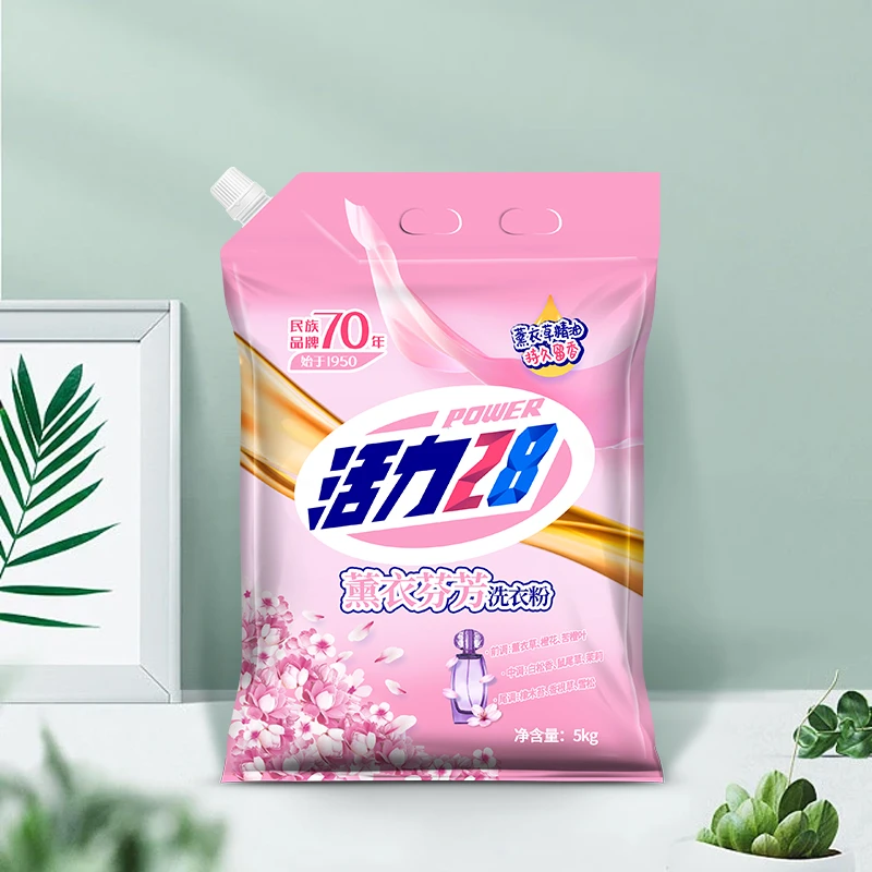 持久芳香 无磷护色 活力28薰衣芬芳洗衣粉 10斤
