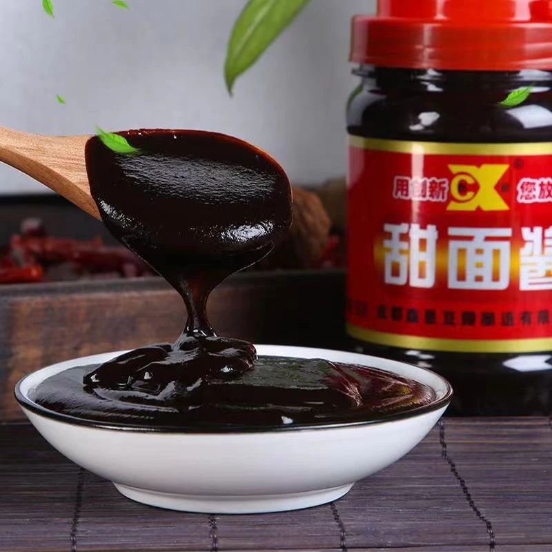 【活动中】甜面酱瓶装家用炸酱面酱北京烤鸭手抓饼甜面酱批发商用