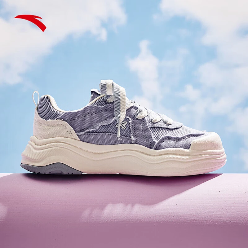 ANTA/安踏熔岩蛋糕女子板鞋夏季百搭舒适透气运动休闲鞋122428060