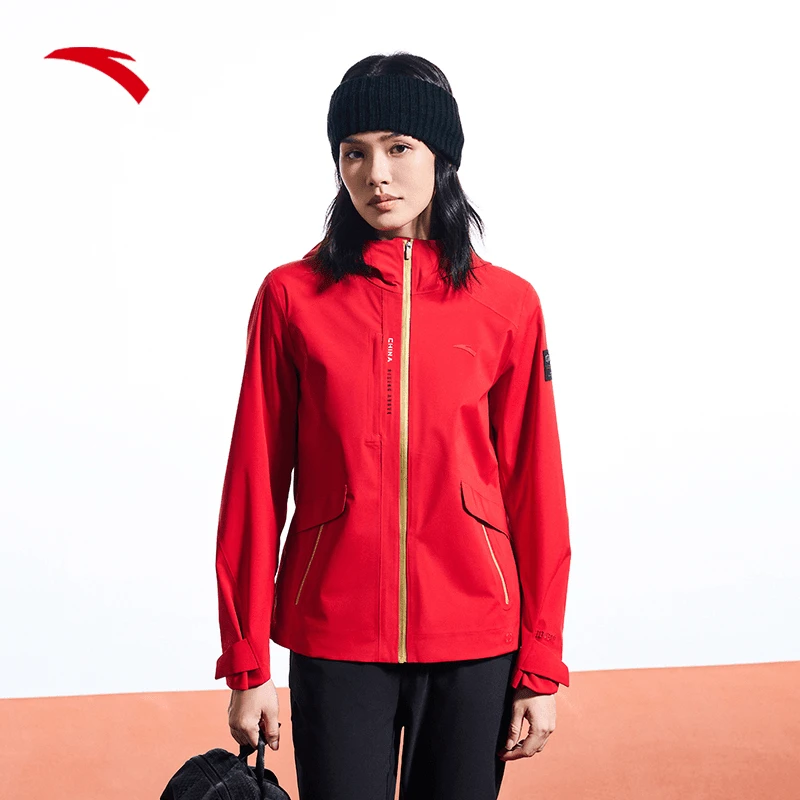 【服饰】安踏中国甲|户外单层冲锋衣女款登山上衣162437603