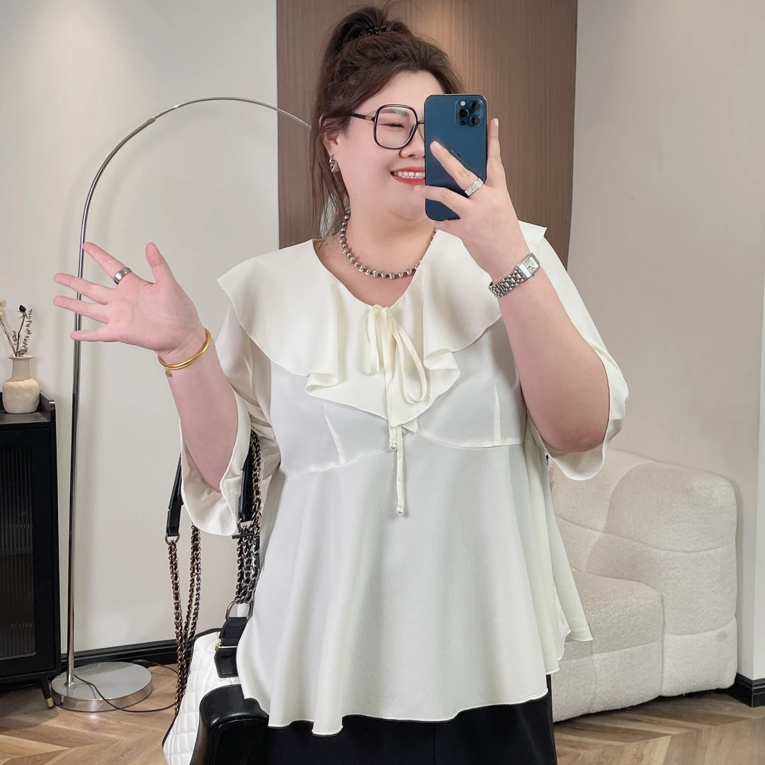 【晓晓家】断码捡漏~老钱新贵 / 法式气质款小衫9735花契大码女装