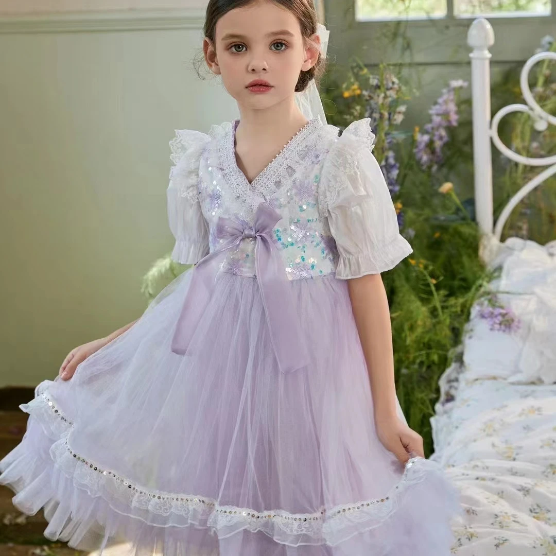 直播 集合链接 夏季小女孩连衣裙蕾丝夏款女童