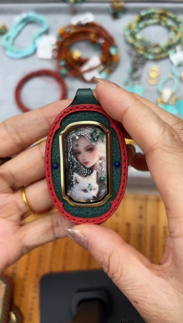 【闪购商品】吊坠风尾唐卡吊坠