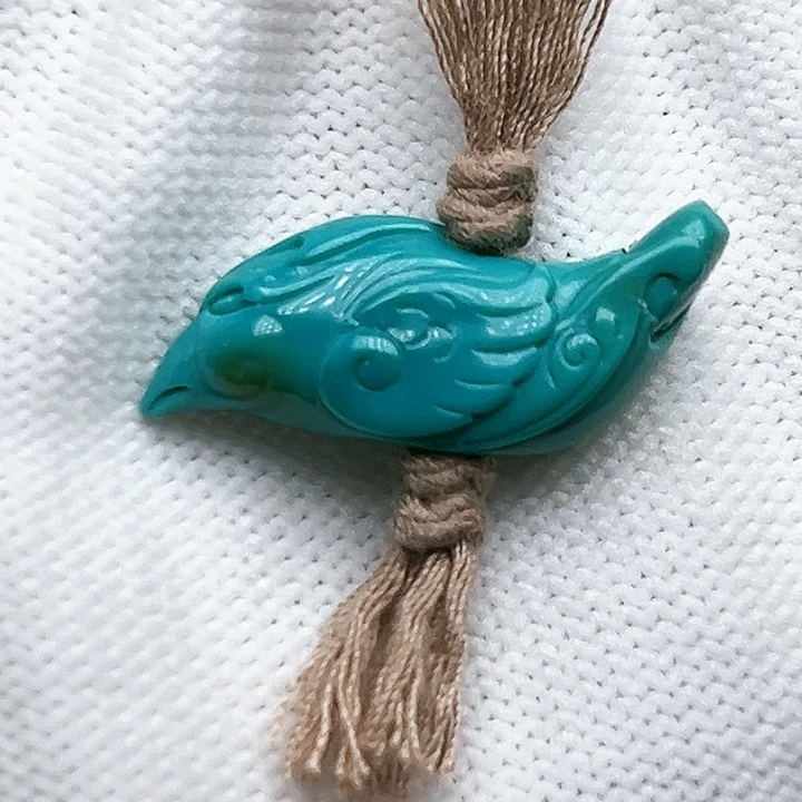 绿松石珠子未镶嵌