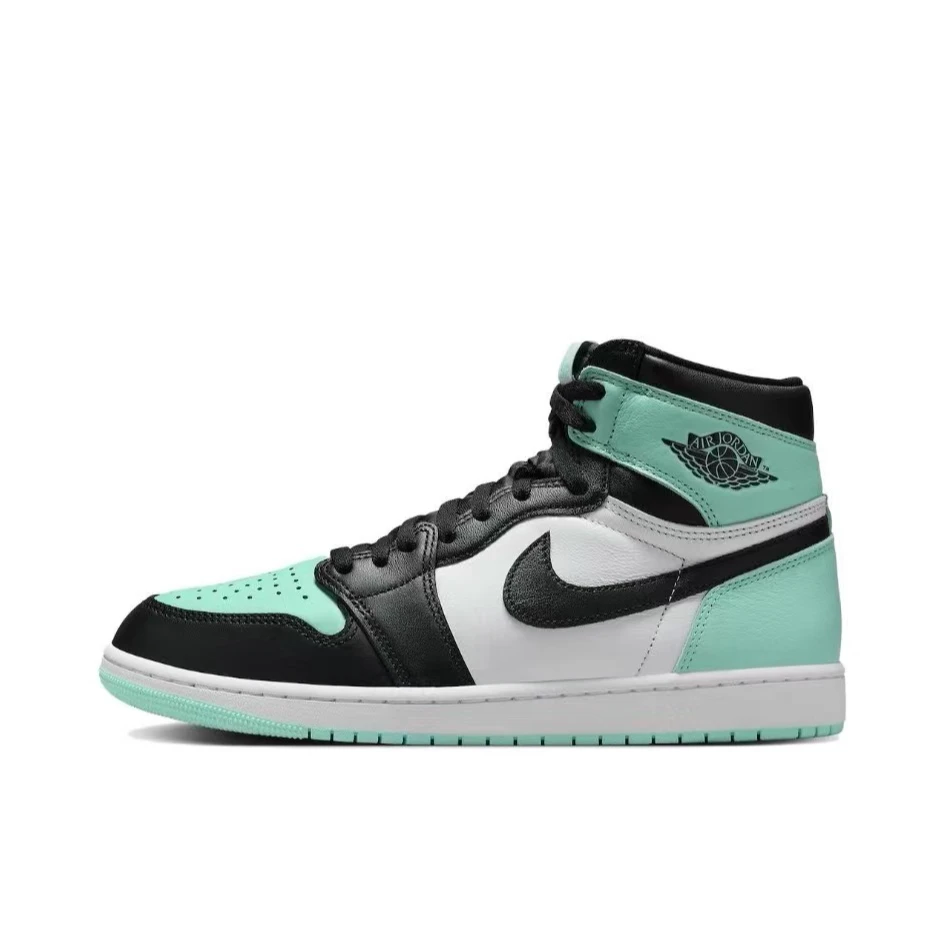 Air Jordan 1 AJ1 黑薄荷绿 高帮 复古篮球鞋DZ5485-130