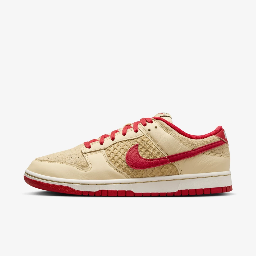 Nike Dunk Low 棕红 草莓华夫饼 低帮休闲板鞋HJ9100-294