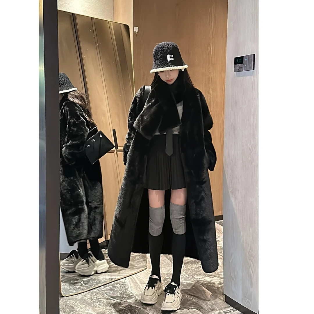 Hui Hui 韩版时尚秋冬时尚大衣外套（HH6688）