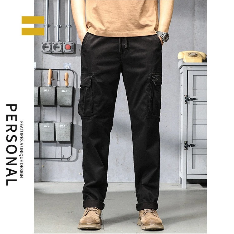 2024战地精英日系工装长裤春夏新款百搭款新品上新男装弹力工装裤