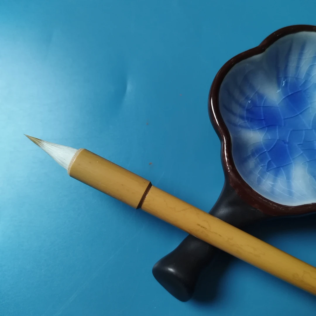 【临风兼毫鸡距笔】小楷书法创作品名毛笔